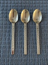 Cambridge Steps Stainless Teaspoons Lot of 3 Made in Korea - $17.70