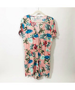 Fashionazzle Pink Floral Romper US XL - $16.26