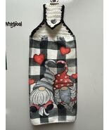 Valentine Gnome Hanging Towel - $3.50