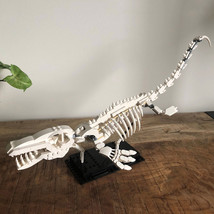 MOC Mosasaur Skeleton Building Blocks Set Dinosaur Fossils Model Brick T... - £24.91 GBP