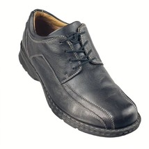 DOCKERS Shoes Trustee Dress Derby Oxford Black Leather Men&#39;s 12M - £21.70 GBP
