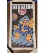 Thanos Dave Perillo Screen Print Infinite Since 1973 Grey Matter Marvel ... - €30,08 EUR