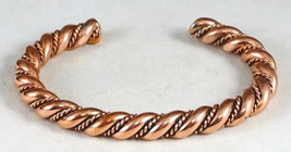 1 Pc Pure Copper Bangles Men Women Bracelet Bangle, Healing Bangle Cuff ... - $20.28+