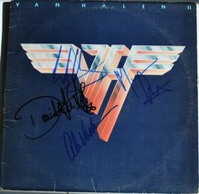 VAN HALEN SIGNED ALBUM X4 - E. Van Halen, A. Van Halen, D. Lee Roth, M. ... - $949.00