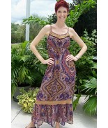 Long Print Dress by xhilaration~Size XS~Fully Lined~Worn Once~Drop Dead ... - £18.83 GBP