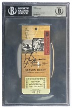Jack Nicklaus Signed 2002 Senior PGA Countrywide Tradition Event Ticket BAS - £305.31 GBP