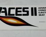 ACES II Advanced Concept Ejection Seat McDonnell Douglas Bumper Sticker ... - $14.84