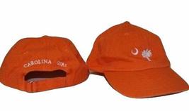 Trade Winds Embroidered Orange South Carolina Girl Palmetto Crescent Ball Hat Ca - £7.85 GBP