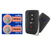 Lexus Keyfob Replacement Battery Murata CR1616 Lithium (2 Pack) - $4.12