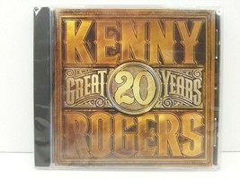 Kenny Rogers 20 Great Years CD Lucille The Gambler She Believes Me Hit Songs NEW - £11.83 GBP