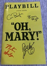 &quot;OH, MARY!&quot; Signed BETTY GILPIN Broadway Playbill Sp.Ed Feb 27, 2025 TDF... - $54.96