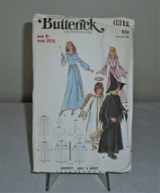 Butterick 6312 Halloween Pattern Girls Size 8 Uncut Vintage Angel Witch ... - $9.90