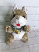 Vintage Brooklyn Doll Toy Mouse Small Plush Stuffed Animal Beige Brown W... - $34.64