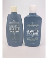 Weiman Blue White Diamond Marble Polish Clean Preserve Brighten Lot of 2 - $66.30 CAD
