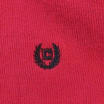 Chaps Sweatshirt Men's XL (18-20) 1/4 Zip Red Cotton Pullover Long Sleeve Logo image 5