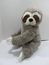 Wild Republic 10” Gray Sloth Plush Ecokins Stuffed Animal Soft Toy  - £11.29 GBP