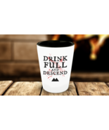 Twin Peaks Revival Shot Glass Drink Full and Descend  - £13.40 GBP