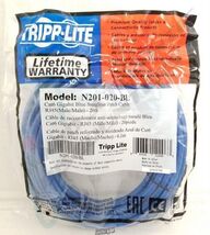 Tripp Lite 20FT RJ45 Male Cat6 Gigabit Snagless Molded Patch Cable - Blu... - $8.07