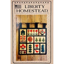 The Woodland Sampler Quilt PATTERN LH62 Liberty Homestead and Blue Whale Designs - $8.99