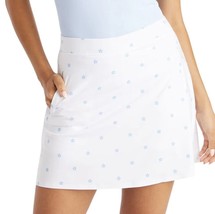 G/Fore Mini Stars Tech A-Line Golf Skirt Skort in Snow ( M ) - $128.67