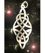 HAUNTED NECKLACE CELTIC KNOT AMULET WEAVER OF ETERNITY POWER HIGHEST MAGICK - $7,362.54 MXN