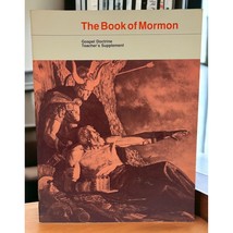 The Book of Mormon Gospel Doctrine Teachers Supplement Paperback 1983 LDS Guide - £11.15 GBP