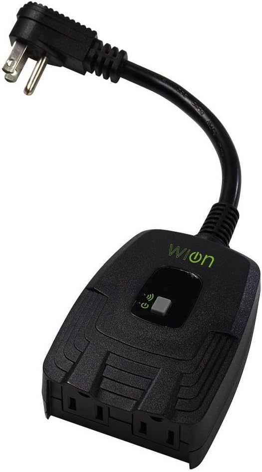 Wion 50049 Outdoor Wi-Fi Wireless Plug-In Switch; Smartphone And Tablet - $40.92
