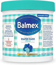 Balmex Diaper Rash Cream With Zinc Oxide 16 oz - £30.36 GBP
