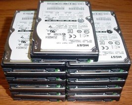 (Lot of 17) 300GB 10K SFF 2.5&quot; SAS Hard Drives HUC109030CSS600 ST300MM0006 - £108.42 GBP