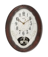 Wood Frame Pendulum Wall Clock - Plays Melodies on the Hour - $5,254.31 MXN
