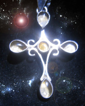 HAUNTED NECKLACE ULTIMATE AMULET EXPELL BANISH CAST OUT ALL DARKNESS OOAK MAGICK image 2