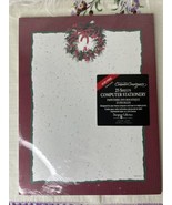 american greetings designers&#39; collection computer stationery Christmas - £3.93 GBP