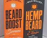 (2) Wild Willies Beard Growth Serum With Biotin &amp; Caffeine, 1 Oz Hemp Be... - £15.52 GBP