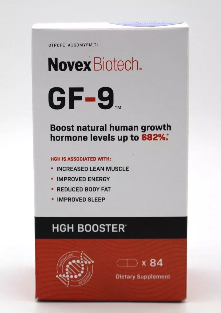 Novex biotech gf 9 gh boosting supplement   84 caps thumb200