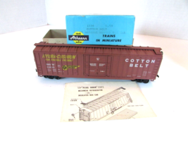 Athearn HO 1338 Cotton Belt 50 ft. Outside Braced Box Car Brown Boxed E - $221.47 MXN