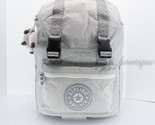 NWT Kipling KI1239 Fayre Backpack School Laptop Bag Polyamide Shell Grey... - £64.88 GBP