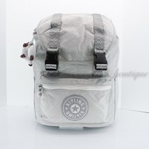 NWT Kipling KI1239 Fayre Backpack School Laptop Bag Polyamide Shell Grey... - $82.95
