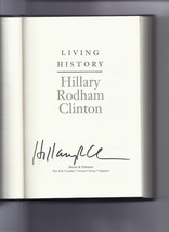 Living History By Hillary Clinton Signed book 1st edition - £235.18 GBP