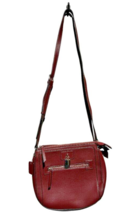 Kelly &amp; Katie Burgundy Feeder Crossbody Bag (10 x 9 x 2.5 inches) - $479.50 MXN