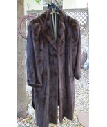 Very Finest Mahogany Full Length Natural Ranch Mink Fur Coat HENIG FURS ... - £2,349.41 GBP