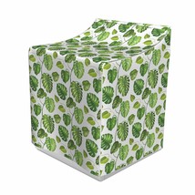 Leaf Cover For Washer And Dryer, Tropical Jungle Rainforest Leaves Palm ... - $62.99