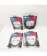Lot of 4 Tripp Lite Power Extension Cords C15 to C14 P018-003 (3ft) &amp; P0... - $50.44 CAD