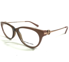 Michael Kors Eyeglasses Frames MK8003 3008 Courmayeur Brown Gold 53-17-140 - £44.91 GBP