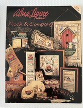 Cross Stitch Pattern Book Noah &amp; Comapny Noahs Ark, Kids Room, Bible, Verse - $5.94