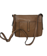 Fossil Brown Pebbled Lather Crossbody Purse - $45.60 CAD