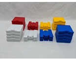 Custom Great Western Trail Player Houses Red Blue White Yellow - £18.55 GBP