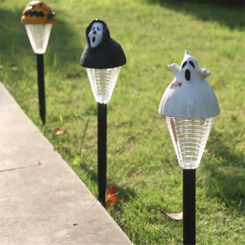 LED Outdoor Solar   Ghost Lawn Lamp IP65 Waterproof Garden Courtyard Holiday Lin - £151.71 GBP