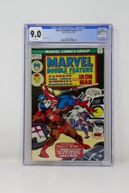 Marvel Comics 1975 Marvel Double Feature #12CGC 9 Very Fine/Near MintLOW POP - £158.02 GBP