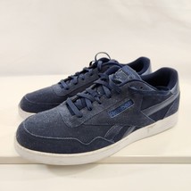 Reebok Royal Techque T LX Mens 13 Classic Navy Blue Shoes CM9775 Excellent - £31.05 GBP