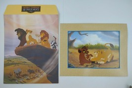 Disney 's The Lion King II Simba 's Pride Exclusive Commemorative Lithograph - $24.24